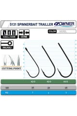 5131 Spinner Bait White İğne