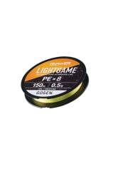 Gosen Answer Light Game PE8 Örgü LRF İpi 150mt Coctail Yellow