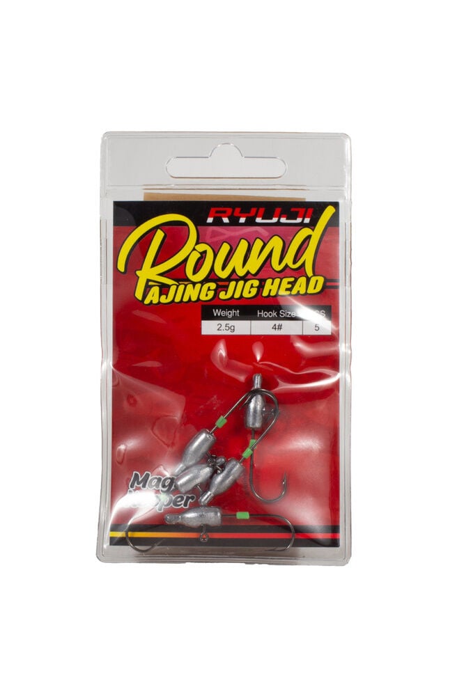 RYUJI ROUND AJING JIG HEAD 2 G #8 No
