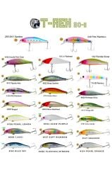 Fujin T-Rex 80S 11gr 80mm Maket Balık 157 Soft Rainbow