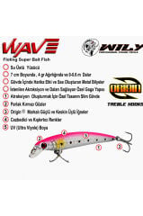 Wave 7 cm Maket Balık 4 gr (0-0.6M)