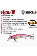 Wave 7 cm Maket Balık 4 gr (0-0.6M) #19
