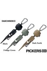 DaiichiSeiko Pickers EX Çok Fonksiyonlu Düğüm Aparatı ve Micro Case Black