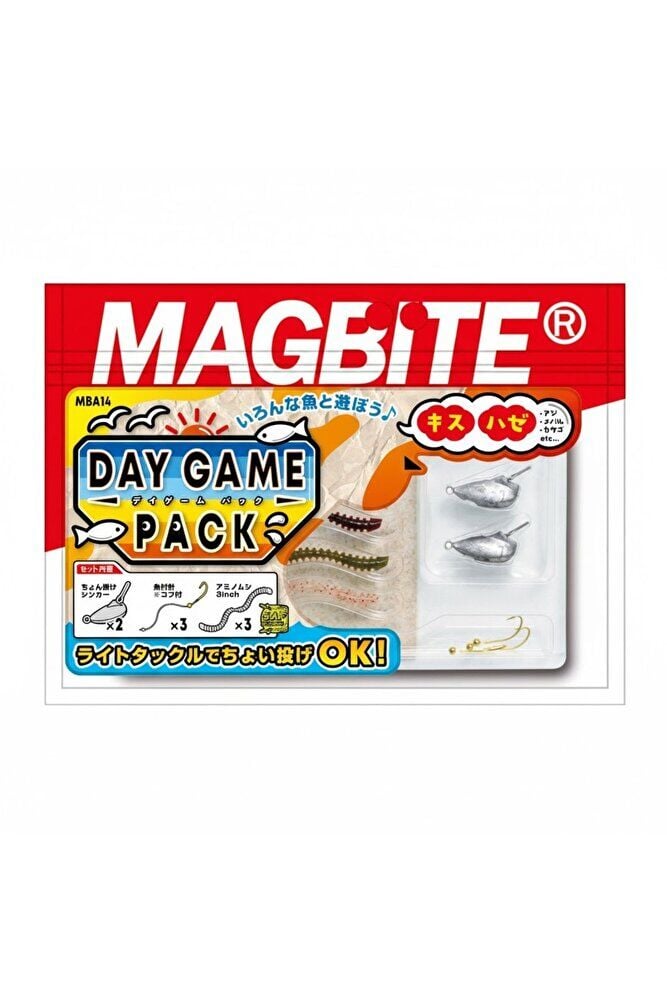 Magbite Day Game Pack (WORM,SINKER,HOOK) 7 Gr - Tek Ebat
