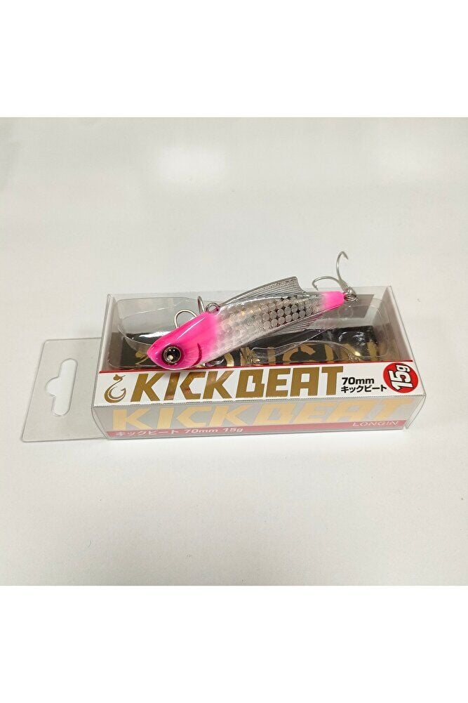 LONGİN Kickbeat 70 mm 15 g. Vibrasyon Yem renk:#TU011PA PİNK START