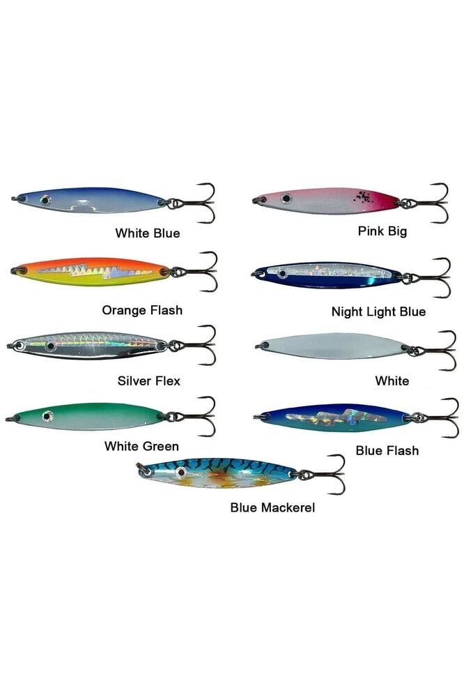 Hansen Fight 7.6cm 21g Kaşık WHİTE BLUE