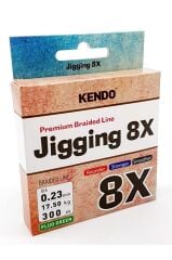 Kendo Jigging 8x Flash 300 Mt Örgü Ip (FLUO GREEN) 0,16mm