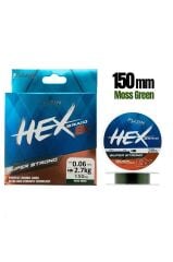 Fujin Hex 8x 0.06mm 150mt Moss Green İp Misina