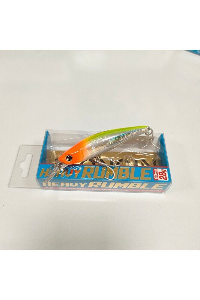 LONGİN Heavy RUMBLE 80 mm 28 g maket balık RENK:#TU001WD