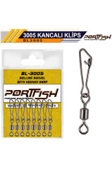 Portfish BL-3005 Kancalı Klips 4