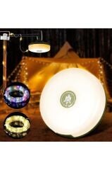 Shufa 4'ü 1 Arada Kamp Lambası | LED Işık, Fener, Gece Lambası ve Işık Zinciri (Ipx4 Su Geçirmez)