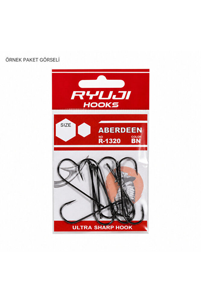 R-1320 ABERDEEN BLACK NICKEL İĞNE 2/0