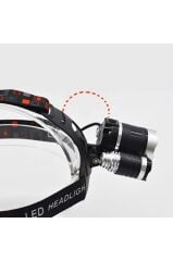 3 Başlıklı Şarjlı Kafa Feneri Wt-256