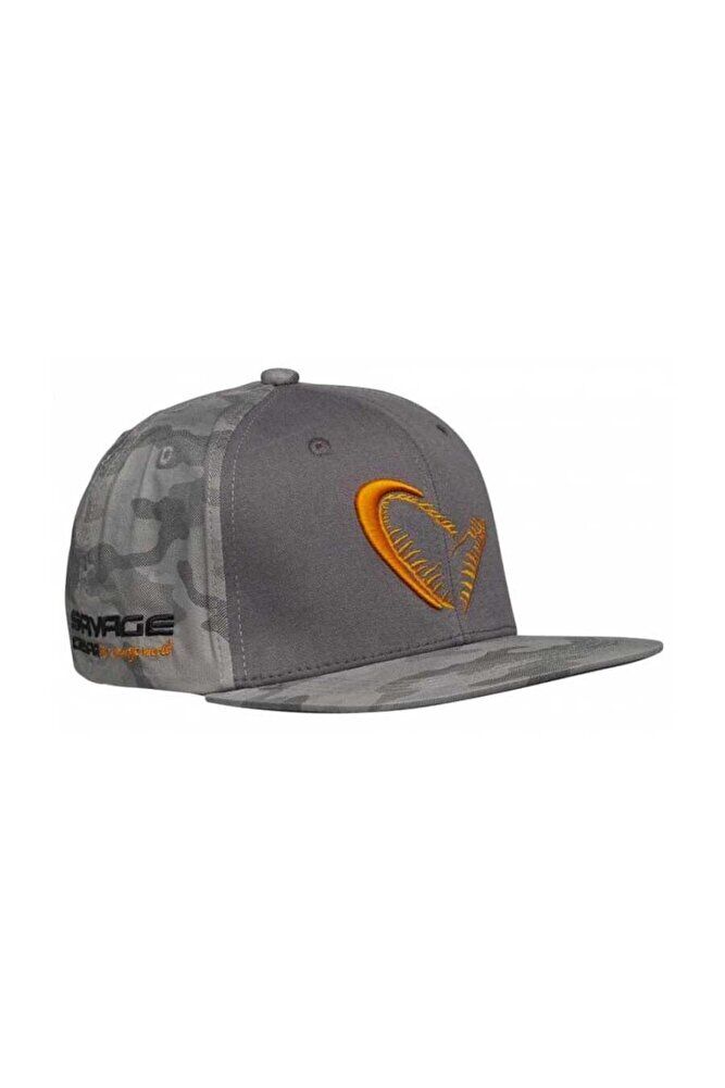 Savage Gear Flex Fit Camo Cap Camo Grey Şapka
