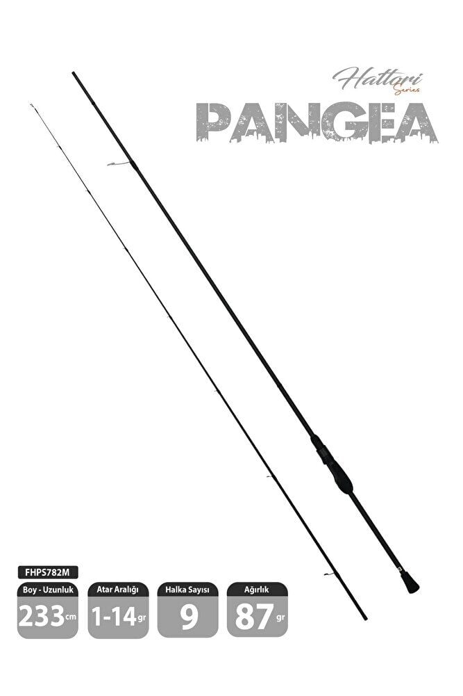 Fujin Hattori Pangea 233cm 1-14gr LRF Kamışı 782M