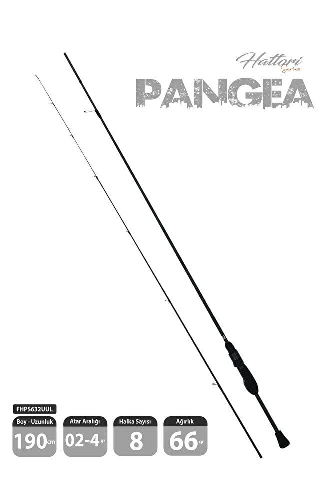 Fujin Hattori Pangea 190cm 02-4gr LRF Kamışı 632UUL